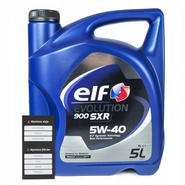 Масло ELF 5W40 5L 900 SXR Evolution photo
