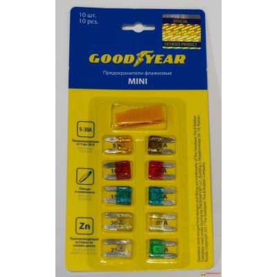 Предохранитель/10рс/card FS15 Goodyear mini. photo
