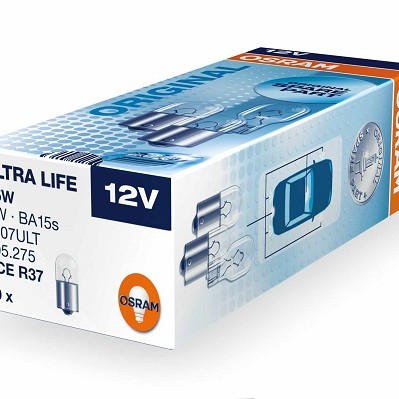 Лампа 10w 12v средняя R10W  Osram  5008 photo