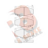 SET PLĂCUŢE FRÂNĂ FAțĂ Toyota Land Cruiser 93-98 photo