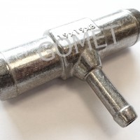 Патрубок тройник алюминий 19x8x19 photo