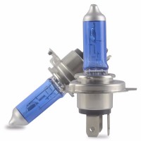 Лампа H4 60/55w P43 12v синяя к-т VDauto Magic Blue +60% +35m. photo