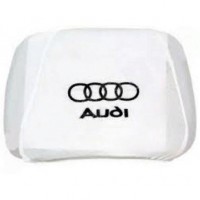 Подголовники чехлы 2шт.Audi черные photo