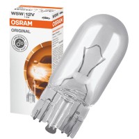 Лампа 5w 12v T10 б/цок. Osram photo